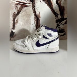 Nike court purple size 1.5y